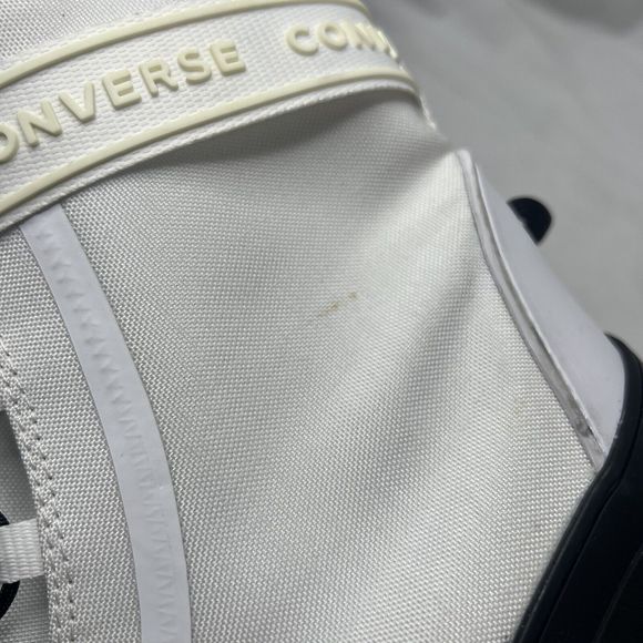 Converse All Star Chuck Taylor GR82 Platform Heel Boot Size 10 Womens White Shoe - Picture 14 of 14